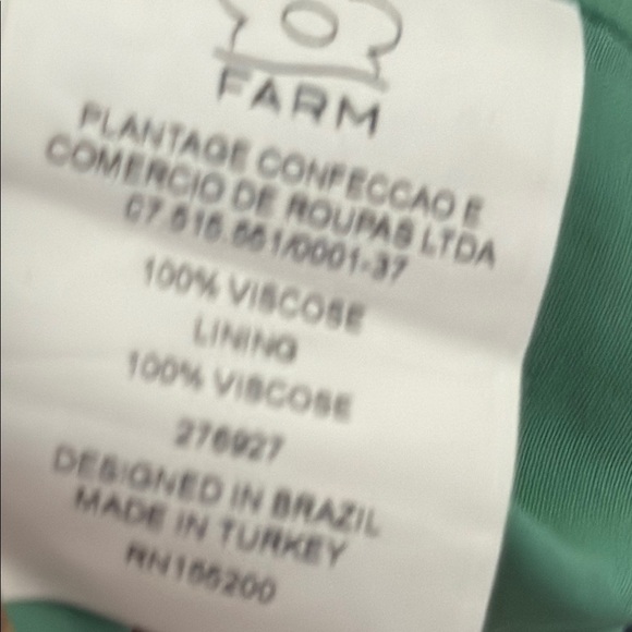 FARM for Anthropology Floral V-Neck Wrap Dress - Large - Picture 8 of 10